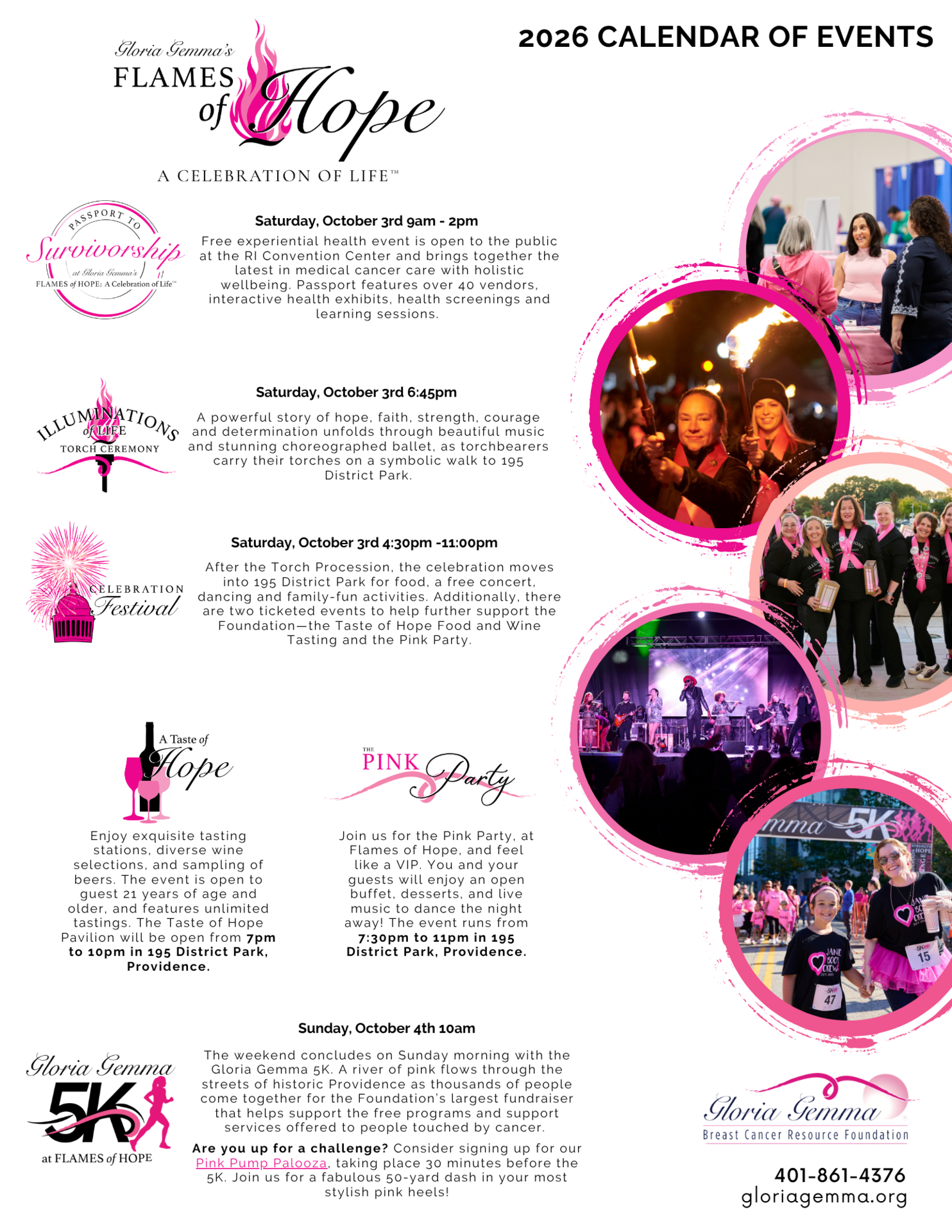 Gloria Gemma's Flames of Hope Celebration